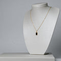 CONJUNTO NOIR ( BRINCOS E COLAR)