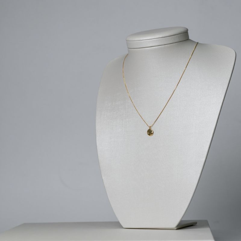 CONJUNTO AURORA DOURADA (BRINCO E COLAR)