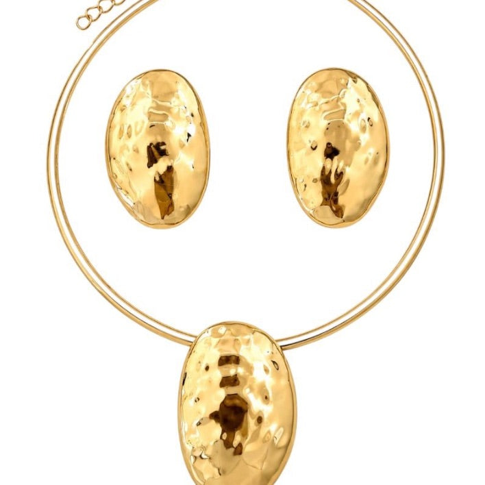 Conjunto placa oval Choquer